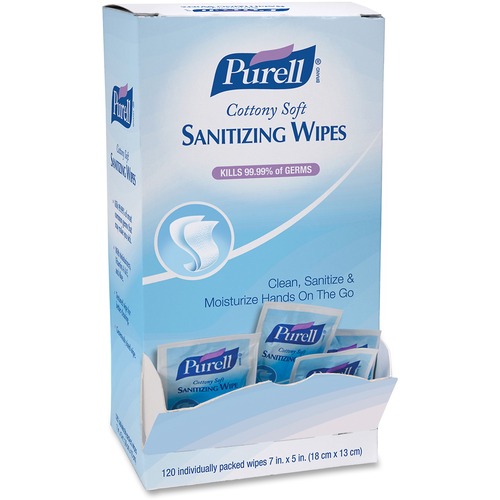 WIPES,SANITIZING,COT,120