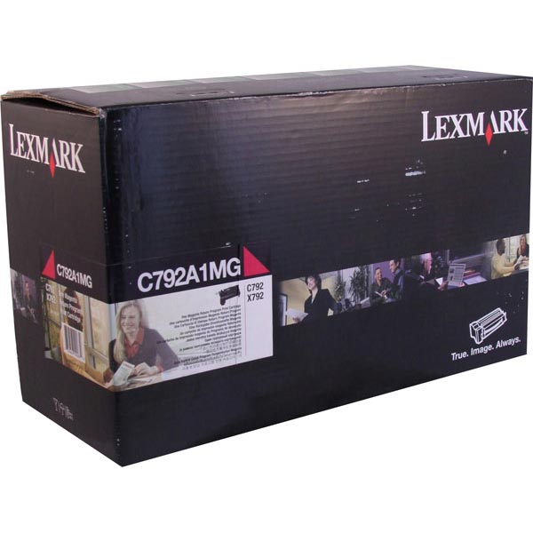 C792A1MG RETURN PROGRAM TONER, 6000 PAGE-YIELD, MAGENTA