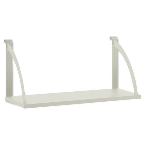 Verse Panel System Hanging Shelf, 30w X 12-3/4d, Gray