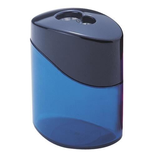 Pencil Sharpener, 2 Hole, Oval, Multi