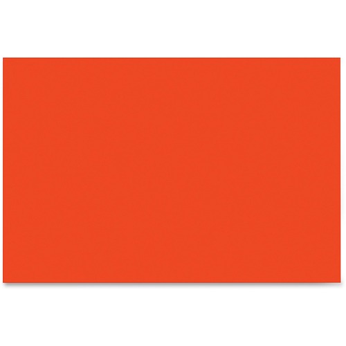 Construction Paper, 58 Lbs., 12 X 18, Orange, 50 Sheets/pack