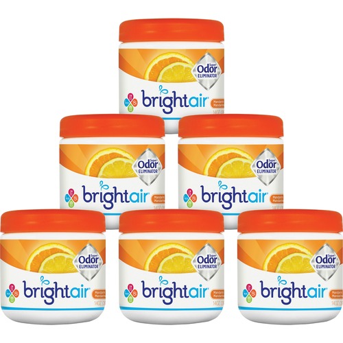 Super Odor Eliminator, Mandarin Orange And Fresh Lemon, 14oz, 6/carton