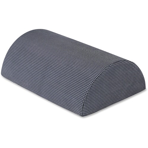 Half-Cylinder Padded Foot Cushion, 17-1/2w X 11-1/2d X 6-1/4h, Black
