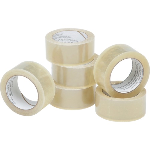 7510015796874 SKILCRAFT COMMERCIAL PACKAGE SEALING TAPE, 3" CORE, 2" X 55 YDS, CLEAR, 6/PACK