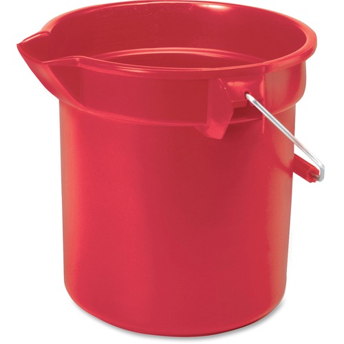 BUCKET,HVY DTY,14Q,RED