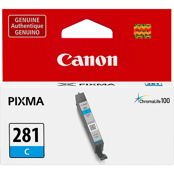 2088C001 (CLI-281) CHROMALIFE100+ INK, 259 PAGE-YIELD, CYAN