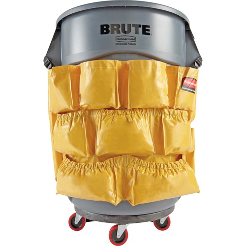 Brute Caddy Bag, 12 Pockets, Yellow