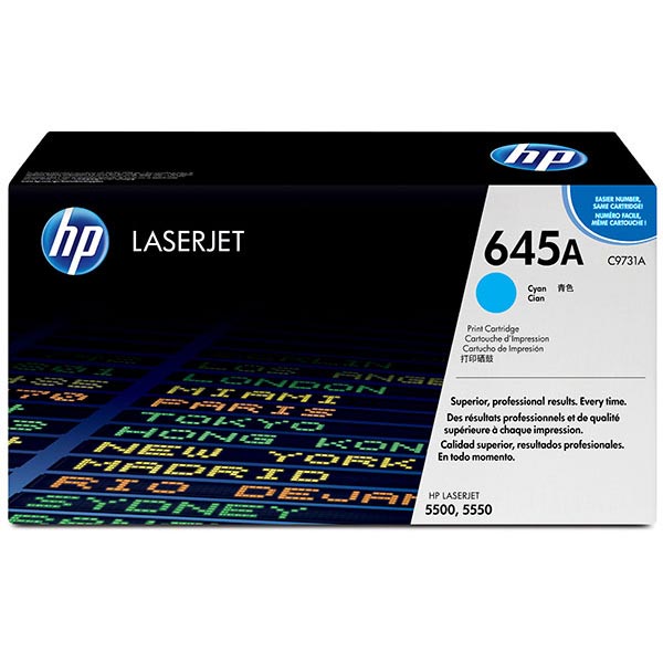 Hewlett-Packard  LaserJet Cartridge F/5500,12,000 Page Yield, Cyan