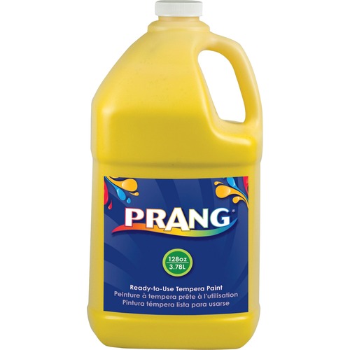 Ready-To-Use Tempera Paint, Yellow, 1 Gal