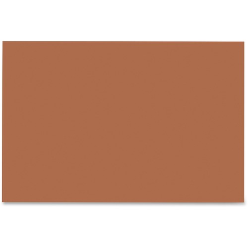 Construction Paper, 58 Lbs., 12 X 18, Brown, 50 Sheets/pack
