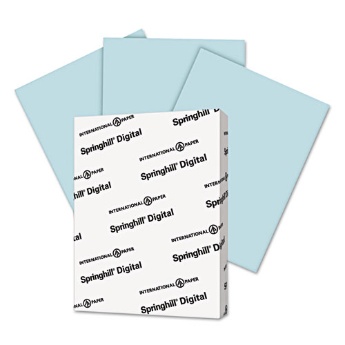 Digital Vellum Bristol Color Cover, 67 Lb, 8 1/2 X 11, Blue, 250 Sheets/pack
