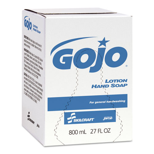 8520013783090, GOJO LOTION HAND SOAP, 800 ML REFILL, 12/CARTON
