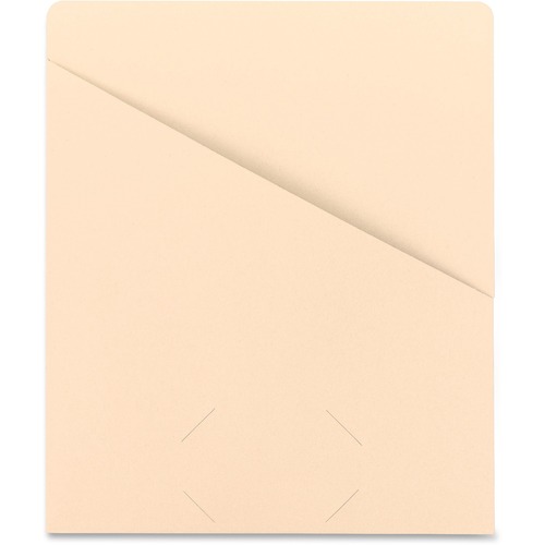 Slash Jacket, 11pt, 9-3/4"x11-1/2", 25/PK, Manila