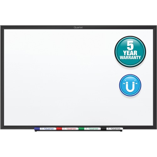 CLASSIC SERIES NANO-CLEAN DRY ERASE BOARD, 96 X 48, BLACK ALUMINUM FRAME