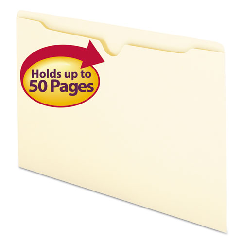 Manila File Jackets, Legal, 11 Point, Manila, 100/box