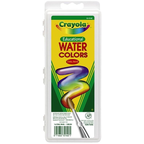 Watercolors, 16 Assorted Colors