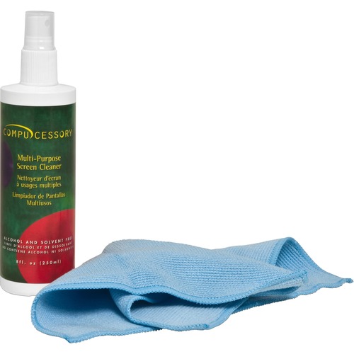 Screen Cleaner Set,Microfiber Cloth,Spray Bottle, No Alcohol