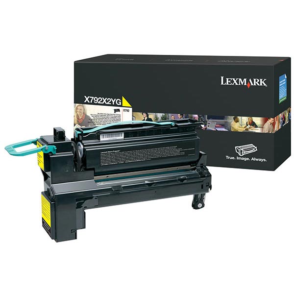 X792X2YG EXTRA HIGH-YIELD TONER, 20000 PAGE-YIELD, YELLOW
