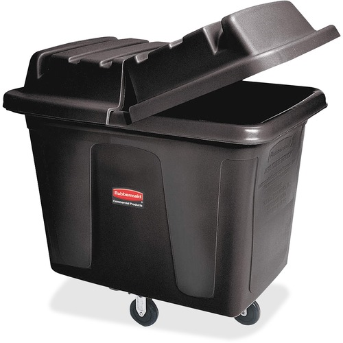 Cube Truck 12 Cubic Ft, 400lb Cap, 43-1/4"x28"x33-1/4", BK
