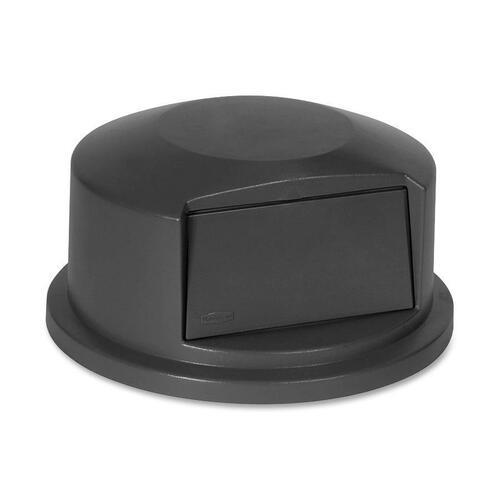 Dome Top Lid, 44 Gallon, Gray