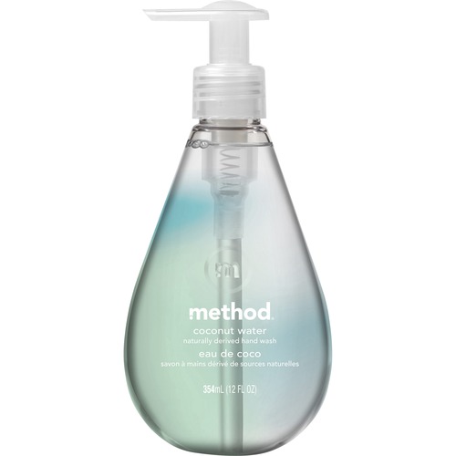GEL HAND WASH, COCONUT WATERS, 12 OZ PUMP BOTTLE