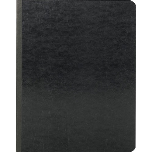 Side Opening Pressguard Report Cover, Prong Fastener, Letter, Black