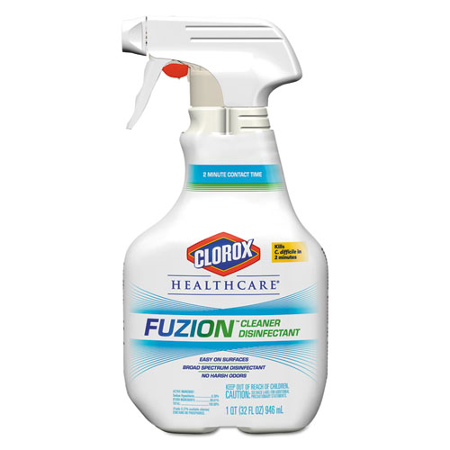 Fuzion Cleaner Disinfectant Spray, Liquid, 32 oz