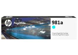 HP J3M68A (HP 981A) Cyan OEM Inkjet Cartridge