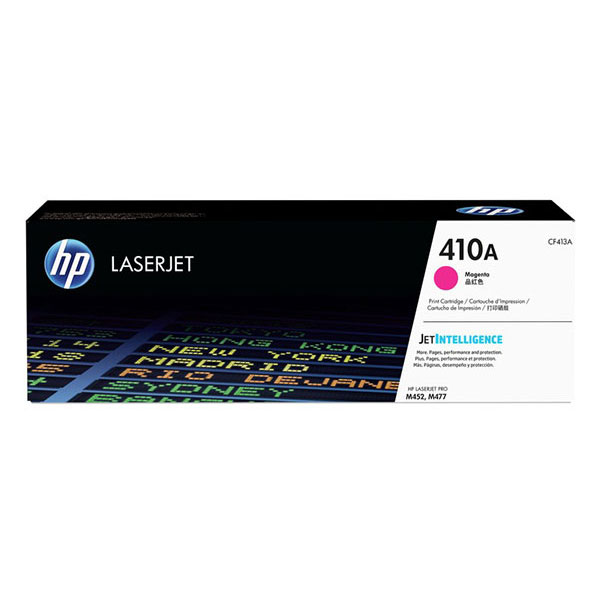Hewlett-Packard  Toner Cartridge, HP410A, 2300 Page Yield, Magenta