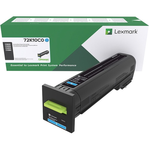 Toner Cartridge, f/820/825/860, 8000 Page Yield, Cyan