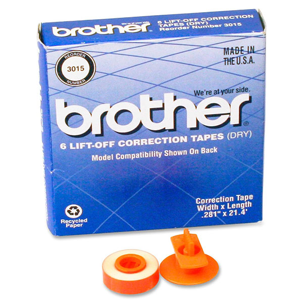 3015 Lift-Off Correction Tape, 6/pack