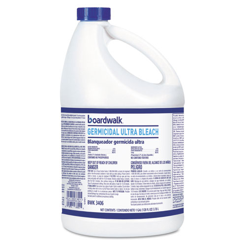 Ultra Germicidal Bleach, 1 Gallon Bottle, 6/carton