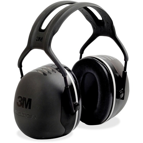 Earmuff Headband, Peltor X5, 31dB NRR, 10/CT, Black