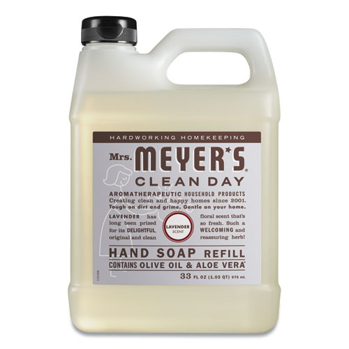 CLEAN DAY LIQUID HAND SOAP, LAVENDER, 33 OZ, 6/CARTON