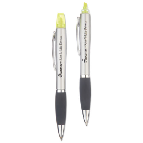 7520016205405, RITE-N-LITE DELUXE, PEN/YELLOW HIGHLIGHTER, 2/PACK