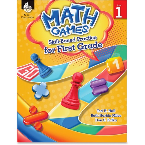 BOOK,MATH GAMES,GRADE 1