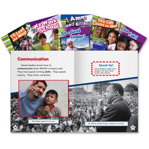 Citizenship/Responsibility Book Set, Grade K-3, 6 BK/ST