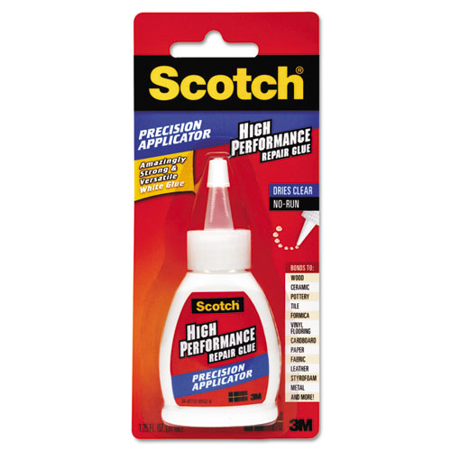 Performance Repair Glue In Precision Applicator, 1.25 Oz, Clear